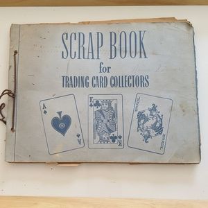 Vintage Collector's Playing Cards Album Book